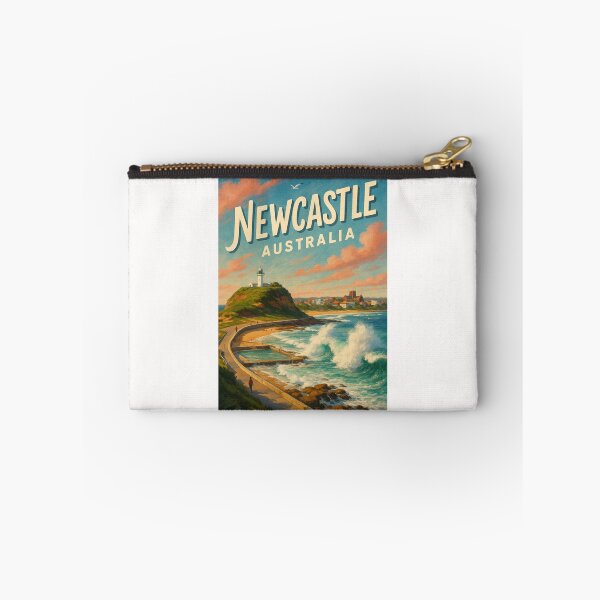 Item preview, Newcastle Ocean Baths and Lighthouse, New South Wales designed and sold by Places On Earth.