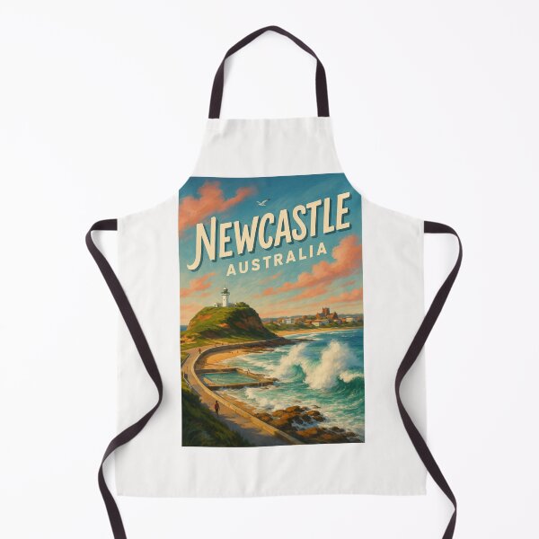 Item preview, Newcastle Ocean Baths and Lighthouse, New South Wales designed and sold by Places On Earth.