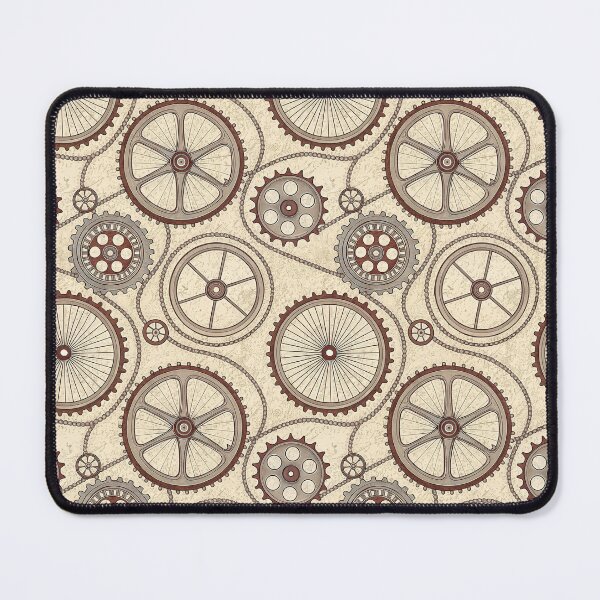 Item preview, Vintage Steampunk Gears and Chains Seamless Pattern. designed and sold by RGShirtWorks.