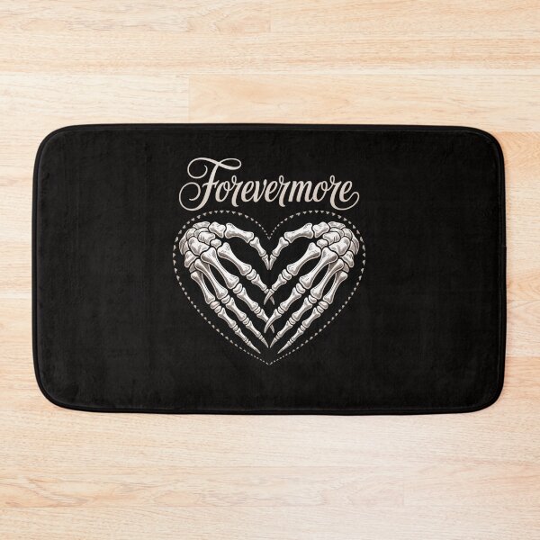 Item preview, Forevermore Skeleton Hands Heart Gothic Love Halloween Shirt designed and sold by DigitalArtByNow.