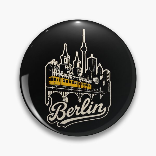 Item preview, Berlin Skyline Oberbaumbrücke View designed and sold by Boogosh.