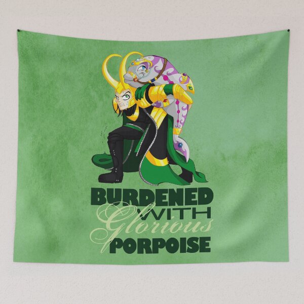 Item preview, Glorious Porpoise designed and sold by Happy Bitey Snake.
