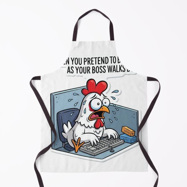 Item preview, Funny Office Chicken Meme designed and sold by projectman-art.