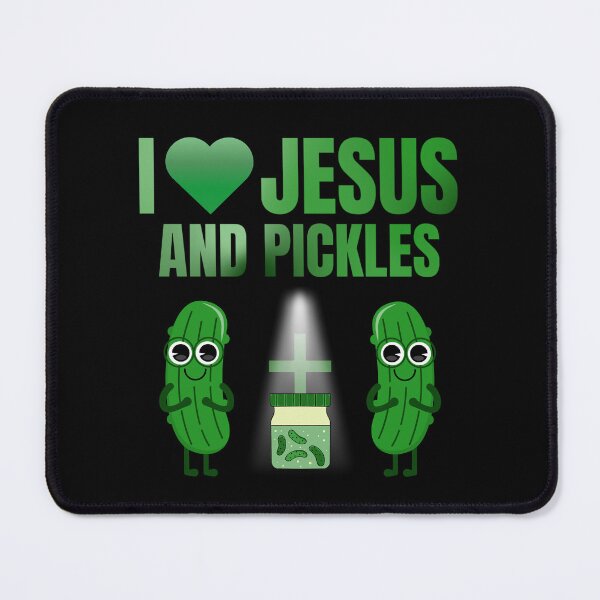 Item preview, I Love Jesus And Pickles Religious designed and sold by macciodesigns.