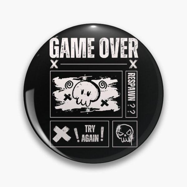 Artikelvorschau, Game Over Vibes – Arcade Afterlife entworfen und verkauft von KomixsDesign.