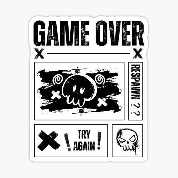 Item preview, Game Over Vibes – Arcade Afterlife designed and sold by KomixsDesign.