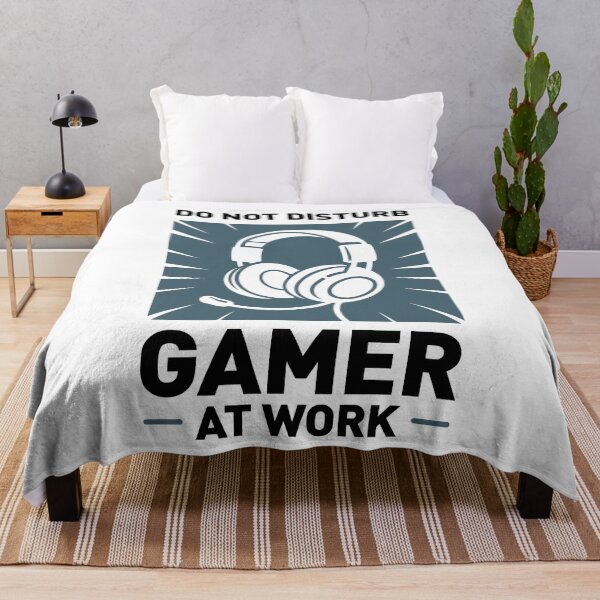 Item preview, Do Not Disturb Gamer At Work. Version 3 designed and sold by ArthousePromos.