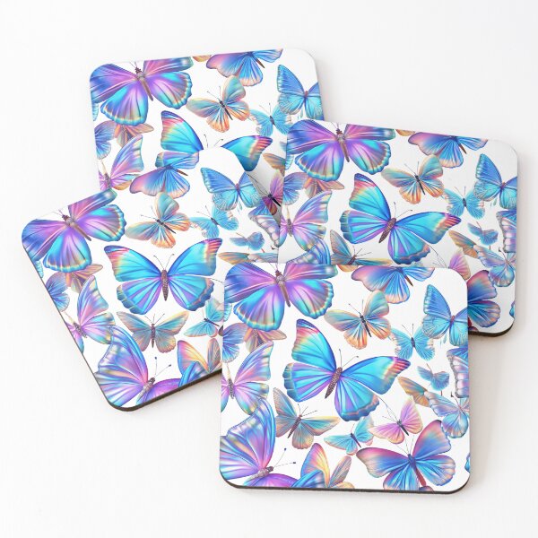 Item preview, Rainbow Iridescent Butterfly Pattern designed and sold by joycrysstudio.
