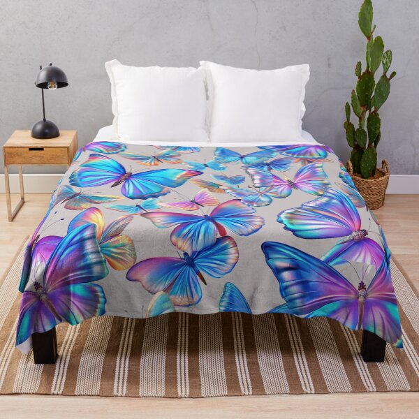 Item preview, Rainbow Iridescent Butterfly Pattern designed and sold by joycrysstudio.