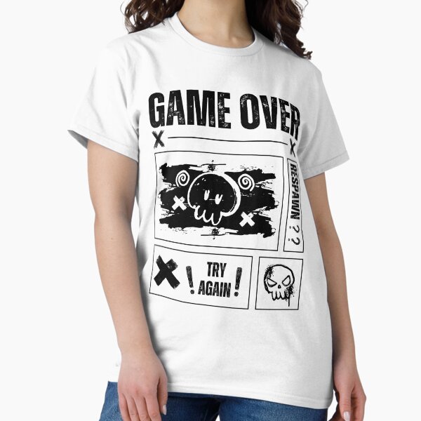 Item preview, Game Over Vibes – Arcade Afterlife designed and sold by KomixsDesign.