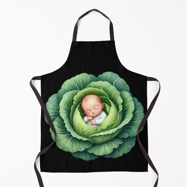 Item preview, Baby Cabbage designed and sold by Funny Vintage Stickers And T-Shirts.