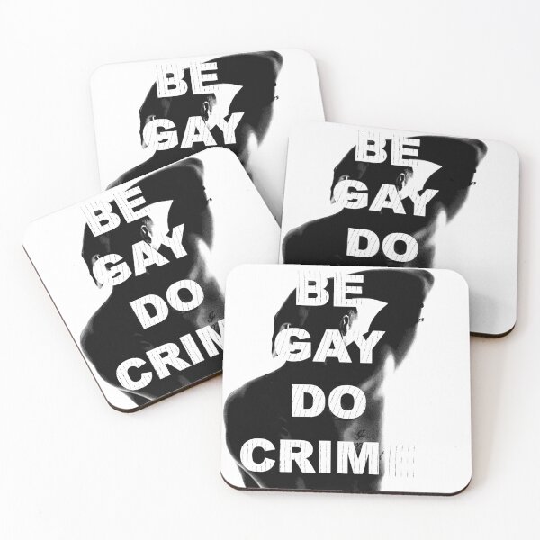 Item preview, Be Gay, Do Crime designed and sold by wakkala.