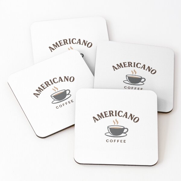 Item preview, Vintage Coffee Americano Coffee Typography Minimal Art designed and sold by Uglyandcute.