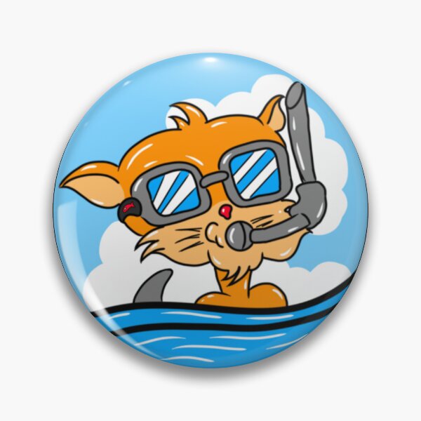 Item preview, Cat Diving designed and sold by SnorkleSupply.