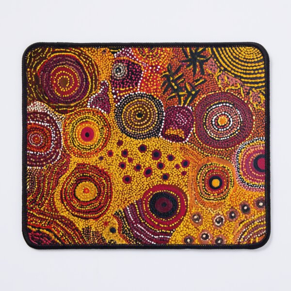 Item preview, Aboriginal Inspired Dot Art - Red-Hot Summer designed and sold by GrinGalore.