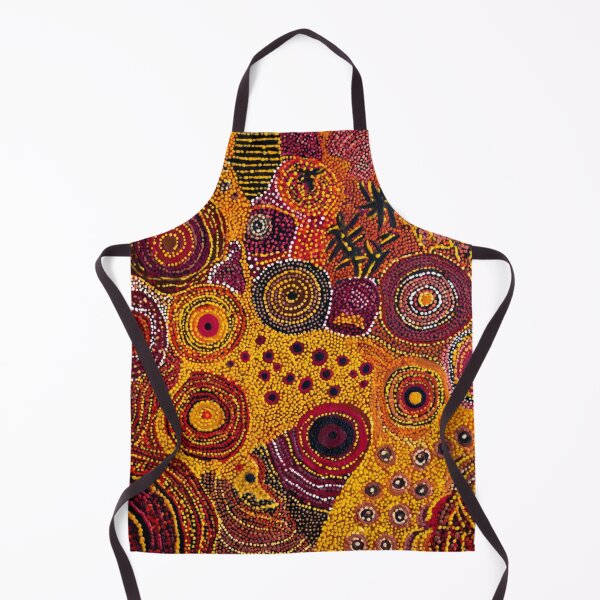 Item preview, Aboriginal Inspired Dot Art - Red-Hot Summer designed and sold by GrinGalore.