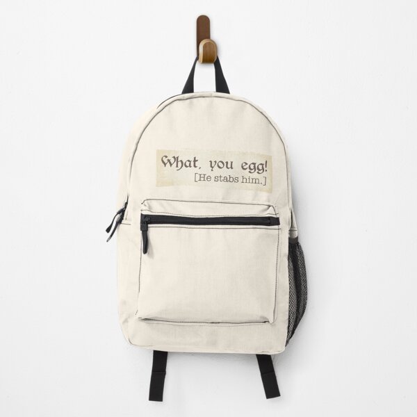 Item preview, What, you egg! (He stabs him) designed and sold by MamSelle.