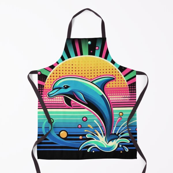 Item preview, Colorful cute dolphin designed and sold by Dogandesighn.