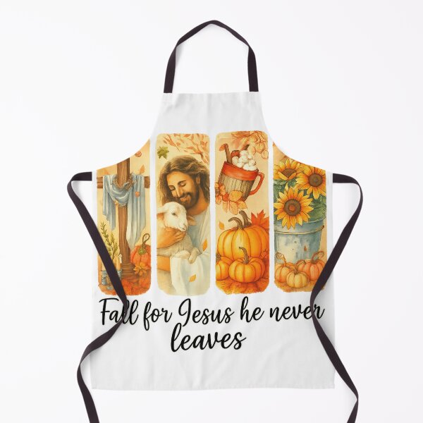Item preview, Fall for Jesus Autumn Faith Illustration designed and sold by haitrieuic96.