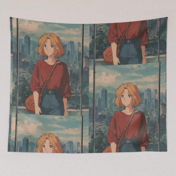 Item preview, Chill Lofi Anime Vibes Art designed and sold by bapupa.