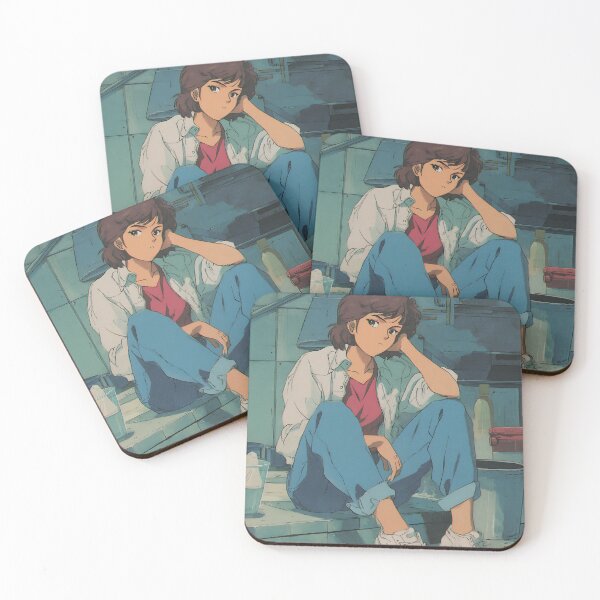Item preview, Cozy Lofi Anime Art designed and sold by bapupa.