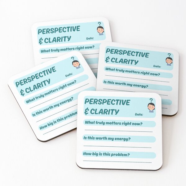 Item preview, Perspective and Clarity Stoic Journaling Template inspired by Marcus Aurelius designed and sold by LexaArtworks.