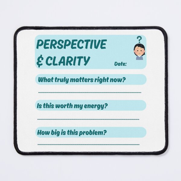 Item preview, Perspective and Clarity Stoic Journaling Template inspired by Marcus Aurelius designed and sold by LexaArtworks.