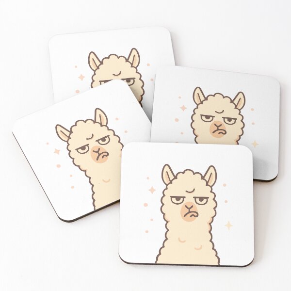 Item preview, Sassy Llama Face designed and sold by Cuckoo Parrot.
