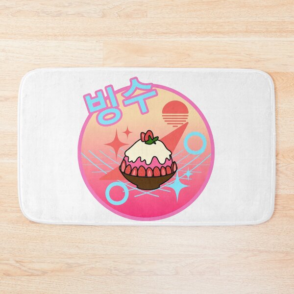 Item preview, 90s Kawaii Korean Strawberry Shave Ice - Bingsu designed and sold by Niiyoon's Designs.