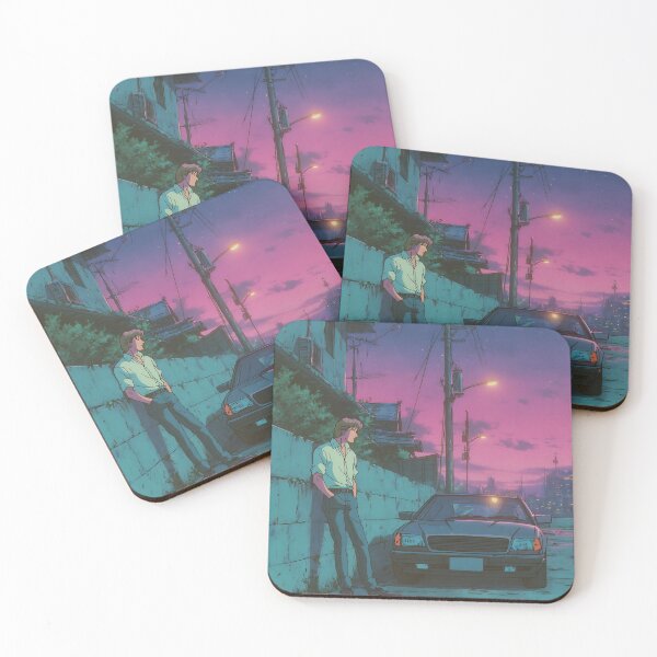 Item preview, Cozy Lofi Anime Background Art designed and sold by bapupa.