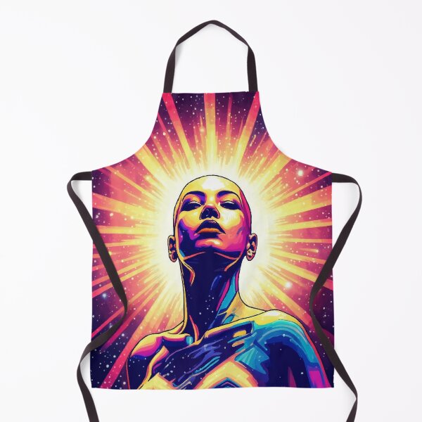 Item preview, Dolled Up -Radiant Soul — Celestial Pop Art Portrait of a Strong Woman designed and sold by  Ojo de Lilith.