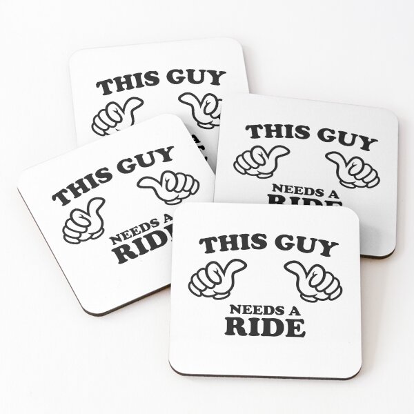 Item preview, THIS GUY NEEDS A RIDE designed and sold by shitpostee.