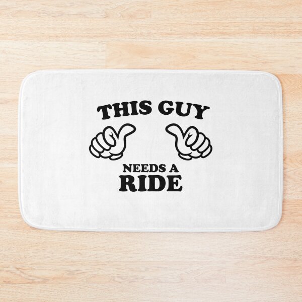 Item preview, THIS GUY NEEDS A RIDE designed and sold by shitpostee.