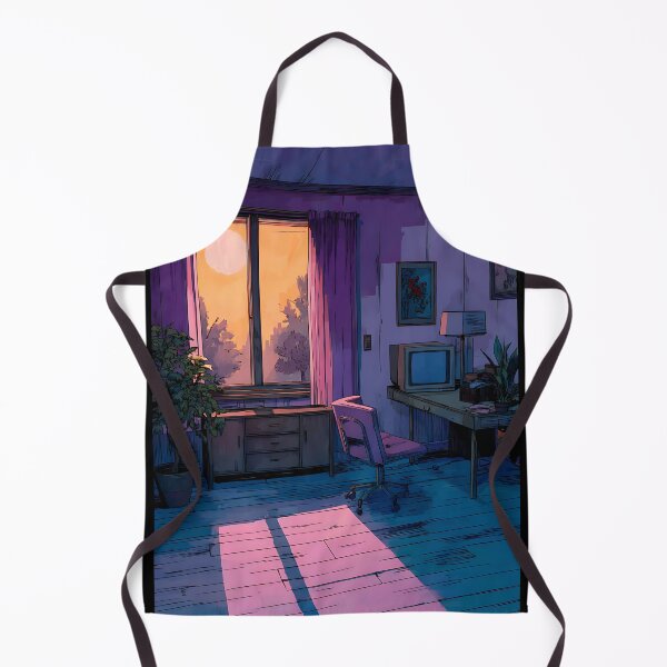Item preview, Nostalgic Lofi Anime Background Art designed and sold by bapupa.