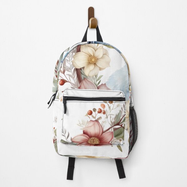 Item preview, Royal Arctic Fox in Floral Wreath designed and sold by tonyartprints.