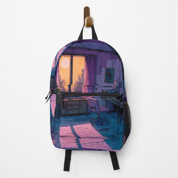 Item preview, Nostalgic Lofi Anime Background Art designed and sold by bapupa.
