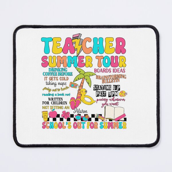 Item preview, Teacher Summer Tour – School’s Out for Summer Vibes designed and sold by artcultreone.