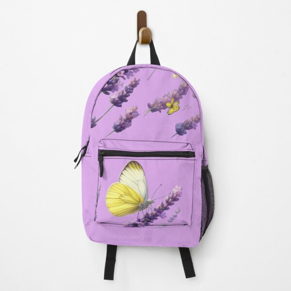 Item preview, Delicate Lavender Sprigs with a Gentle Butterfly designed and sold by IraBum.