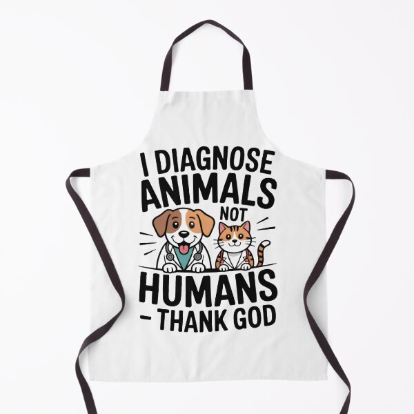 Item preview, Vet life- I diagnose animals , not humans - thank God designed and sold by Bettybee00.