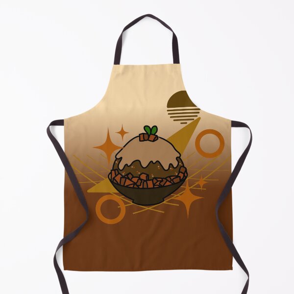 Item preview, 90s Kawaii Korean Chocolate Shave Ice - Bingsu designed and sold by Niiyoon's Designs.