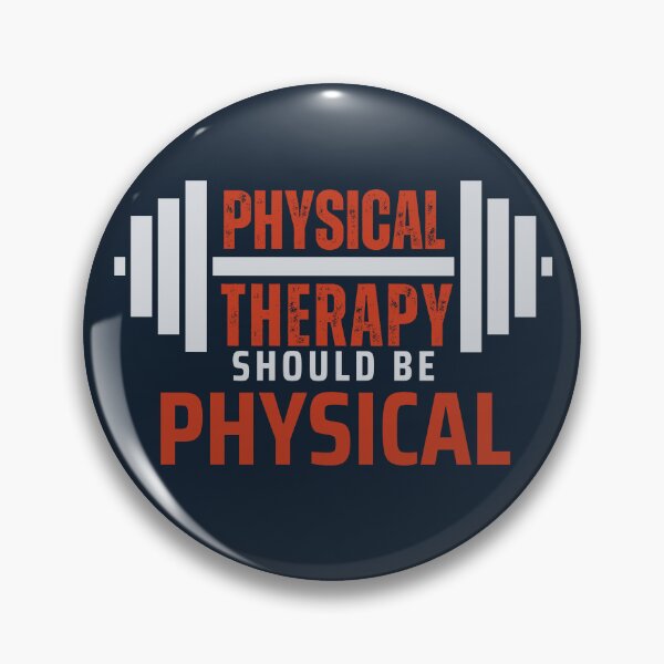 Item preview, Physical Therapy Should Be Physical – Barbell Strength Sticker designed and sold by TenkaTees.