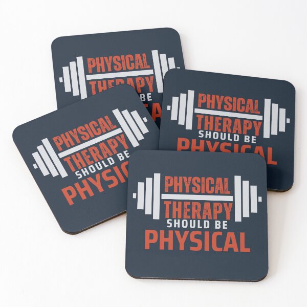Item preview, Physical Therapy Should Be Physical – Barbell Strength Sticker designed and sold by TenkaTees.
