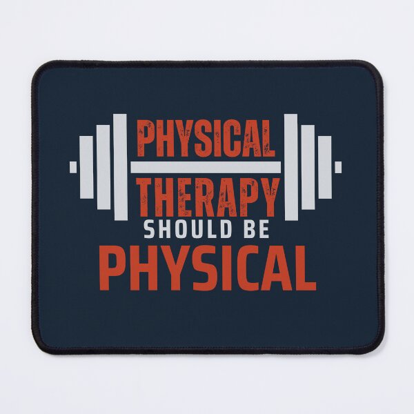 Item preview, Physical Therapy Should Be Physical – Barbell Strength Sticker designed and sold by TenkaTees.