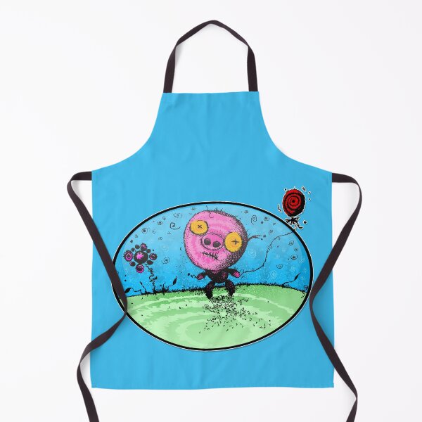 Item preview, Psychedelic pig, cartoon t-shirt. Not AI generated, hand drawn. designed and sold by michal.m.C..