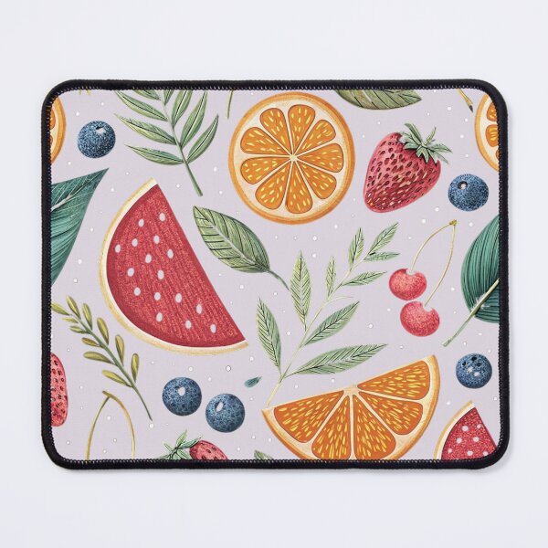 Item preview, Vintage Summer Fruits and Leaves Pattern designed and sold by joycrysstudio.