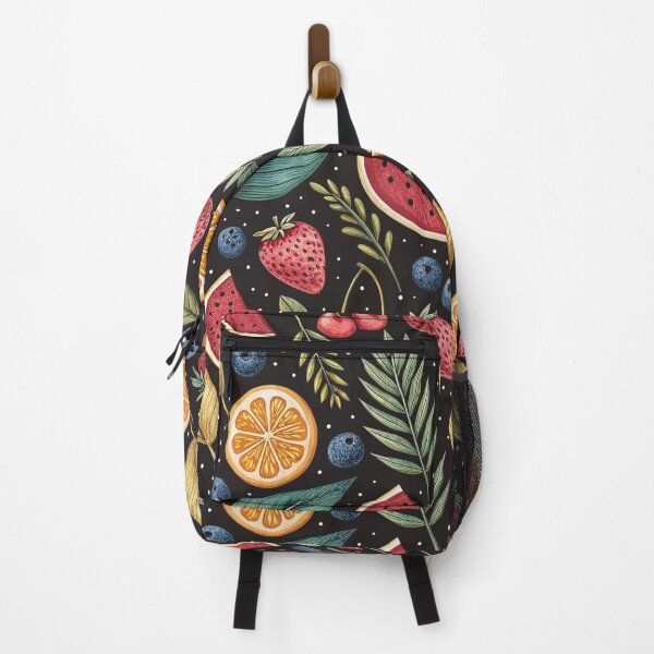 Item preview, Vintage Summer Fruits and Leaves Pattern designed and sold by joycrysstudio.