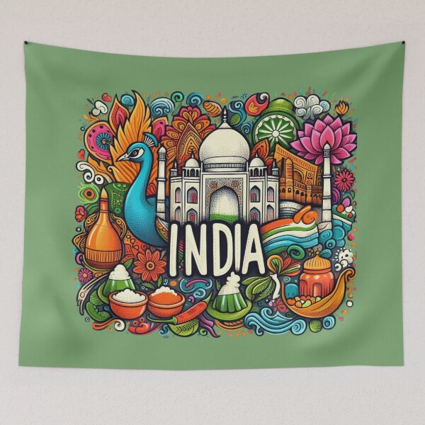 Item preview, India designed and sold by Myra365Art.