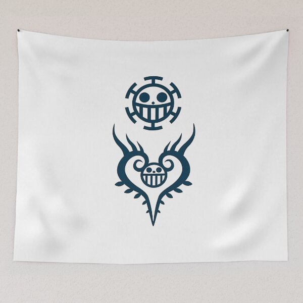 Item preview, Corazone flag with flag trafalgar law designed and sold by artiisa.