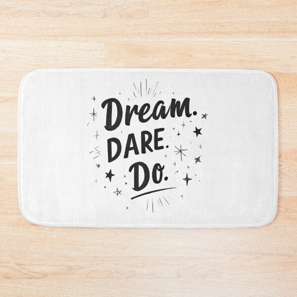 Item preview, Dream. Dare. Do. Affirmation designed and sold by FlowCreate.