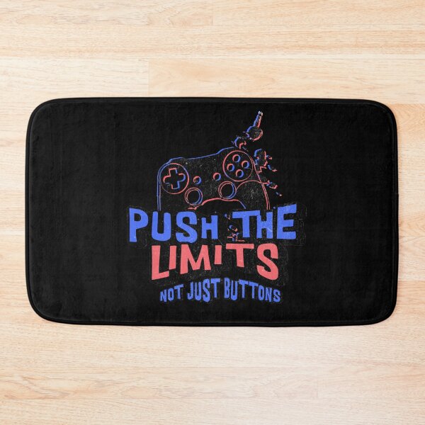 Item preview, Push The Limits Not Just Buttons designed and sold by Charcoalart.